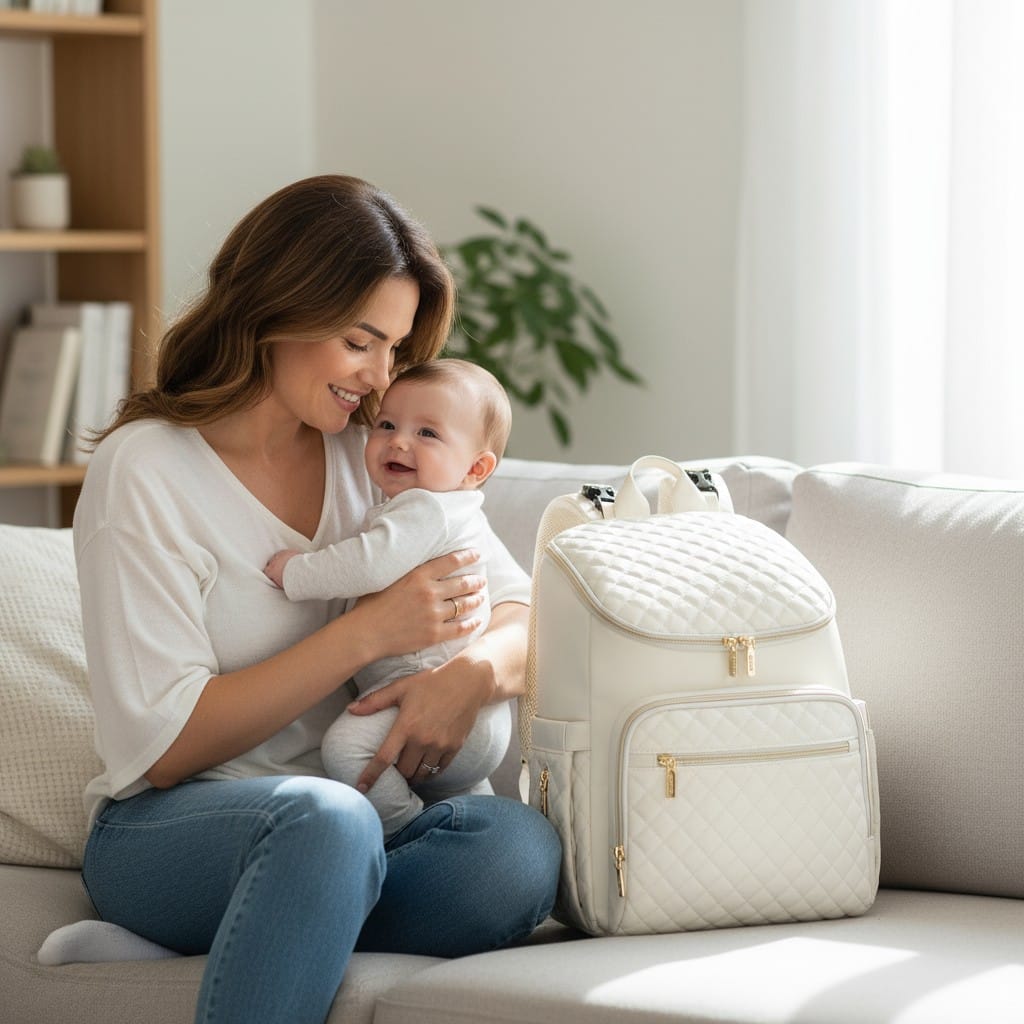 bolso maternal Victoria lookbook