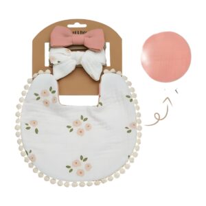 Set de 7 Baberos Reversibles + 14 Cintillos a Juego – vista 6