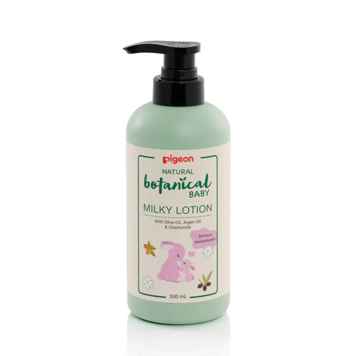 Loción hidratante milky lotion botanical Pigeon