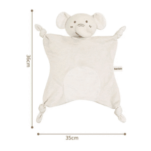 Tuto de apego elefante para bebé de algodón 100% orgánico, suave y seguro