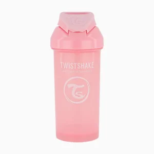 Twistshake Vaso con Bombilla 360 ml Rosado
