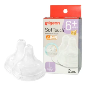 Tetinas de Repuesto Softouch Pigeon Talla L (2 Un) – Flujo Medio-Alto