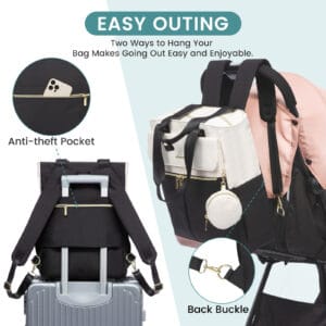 Mochila Maternal Eva Premium 2 en 1