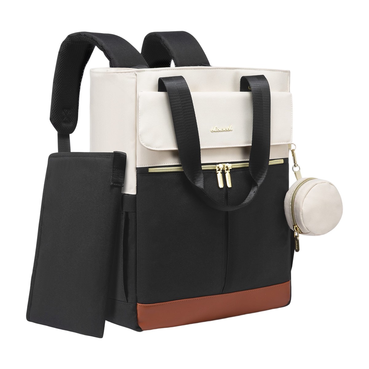 Mochila Maternal Eva Premium 2 en 1 – Pañalera Grande con Cambiador Impermeable
