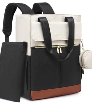 Mochila Maternal Eva Premium 2 en 1 – Pañalera Grande con Cambiador Impermeable