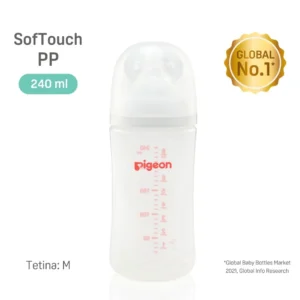 Mamadera Pigeon Softouch PP 240 ml