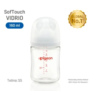 Mamadera Pigeon Softouch de Vidrio 160 ml
