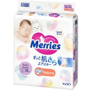 pañales Merries RN velcro super jumbo