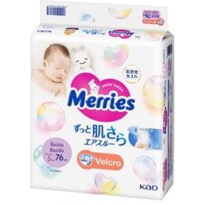 pañales Merries RN velcro super jumbo