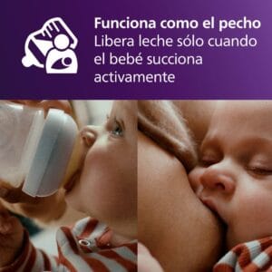 Set 3 Mamaderas Philips Avent Natural Response 260 ml – funciona como el pecho