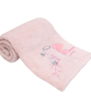 Bambino Frazada de Coral Bailarina