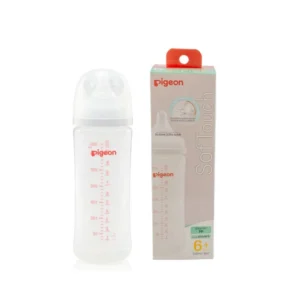 Mamadera Boca Ancha Pigeon Softouch 330 ml | 6+ Meses
