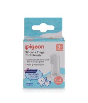 Cepillo de silicona para dedo, ideal para higiene bucal del bebé