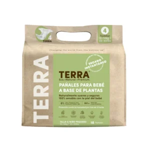 Pañales Terra Talla G 18 uns