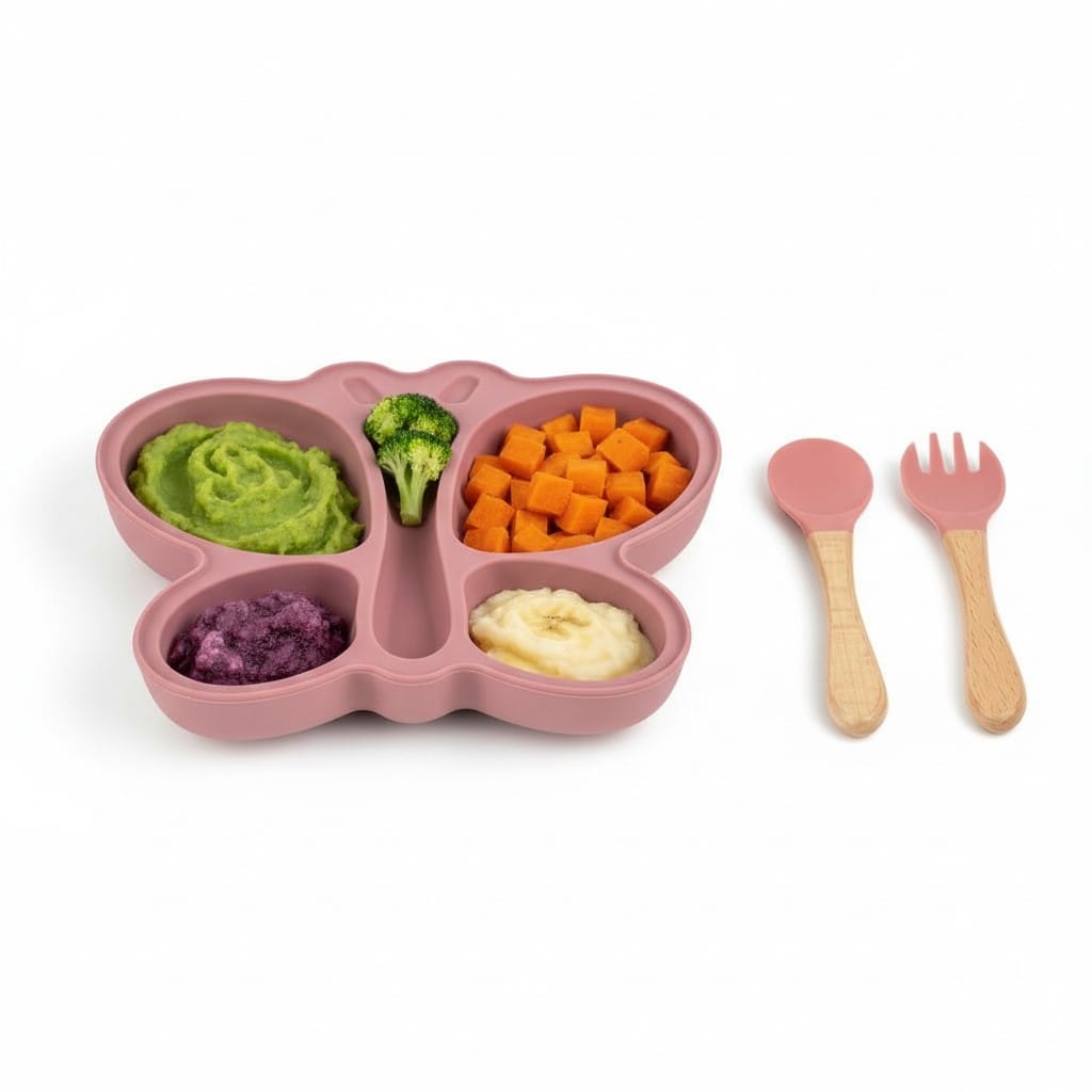 Sensiblue plato Silicona Bebé BPA FRee