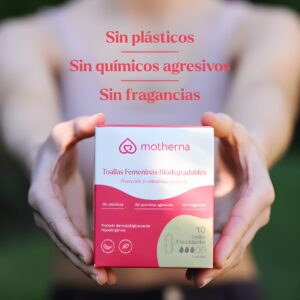 Toallas Femeninas Biodegradables Motherna Ultra Delgadas – vista 2