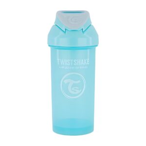 Vaso Twistshake con Bombilla 360 ml Celeste