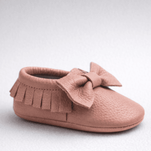 mocasin rosa nude bebe