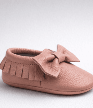 mocasin rosa nude bebe