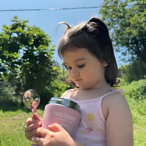 Termo para comida Twistshake rosado pastel