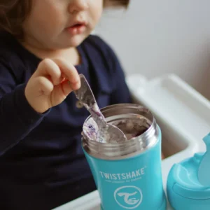 Termo para comida Twistshake azul pastel