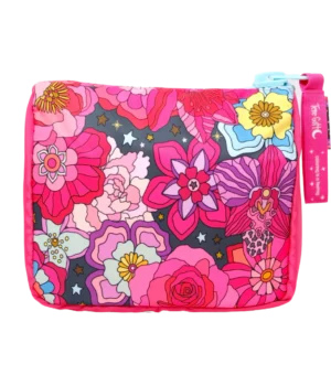 Estuche Flowers – Cosmetiquero y Bolso Art Queen | Acolchado y XL