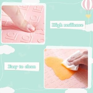 Alfombra de Juego para Bebé XPE Reversible 200 x 180 cm | 2 cm Grosor