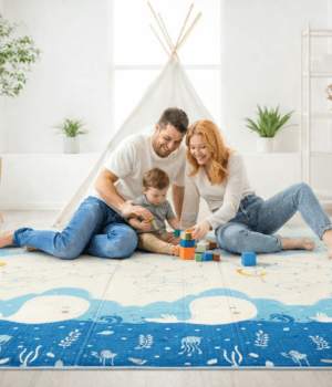 Alfombra de Juego para Bebé XPE Reversible 200 x 180 cm | 2 cm Grosor