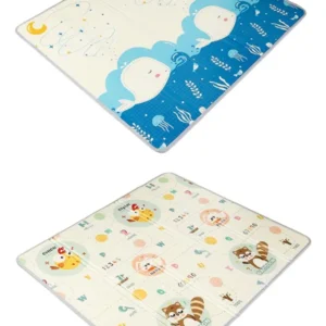 Alfombra de Juego para Bebé XPE Reversible 200 x 180 cm | 2 cm Grosor