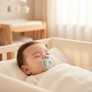 Chupete Pigeon Mini Light Talla S 0-6M Azul