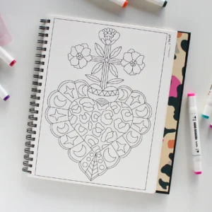 Mamba – Edición 2024 | Coloring Book Romántico, Femenino y Místico – 25 Ilustraciones Premium