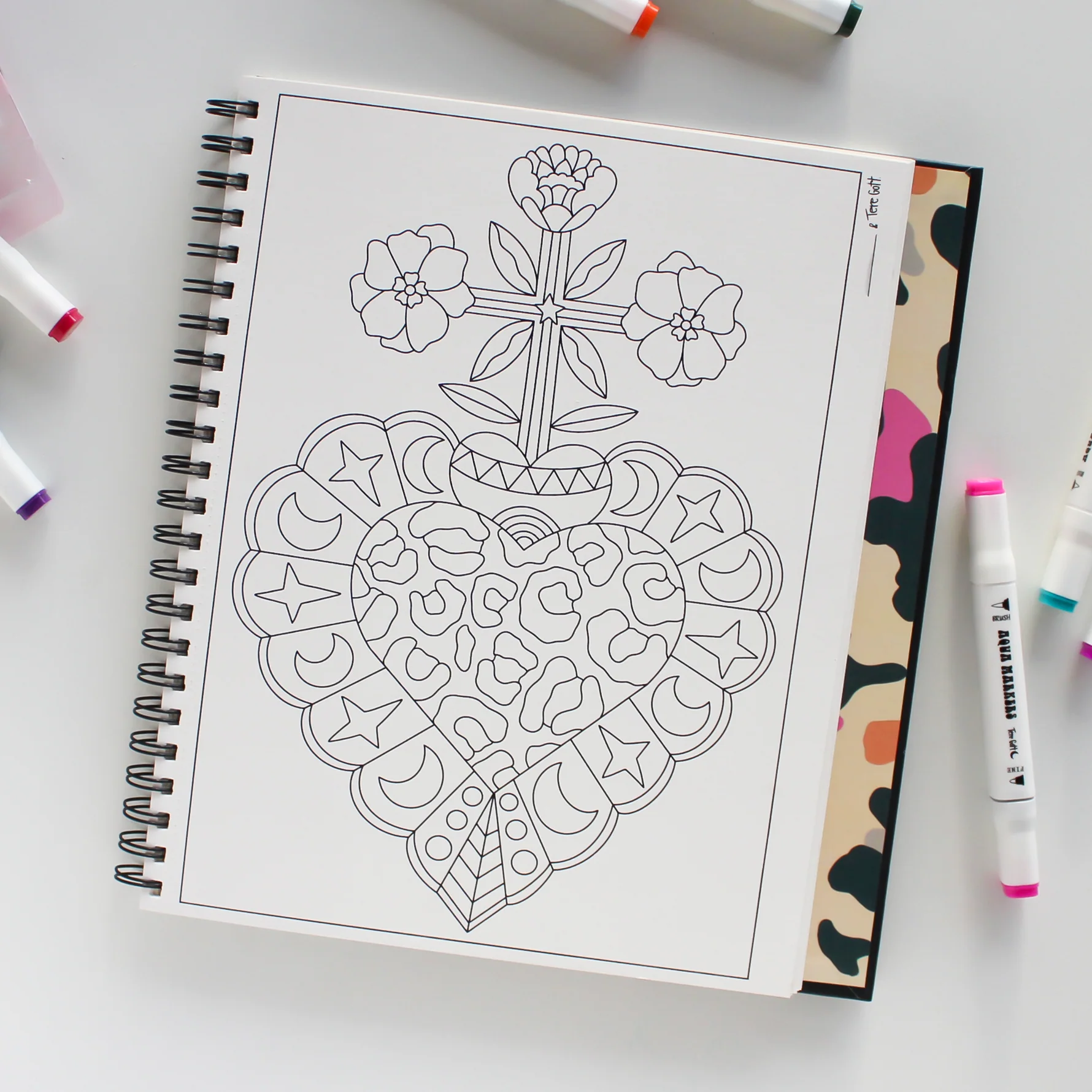 Mamba – Edición 2024 | Coloring Book Romántico, Femenino y Místico – 25 Ilustraciones Premium