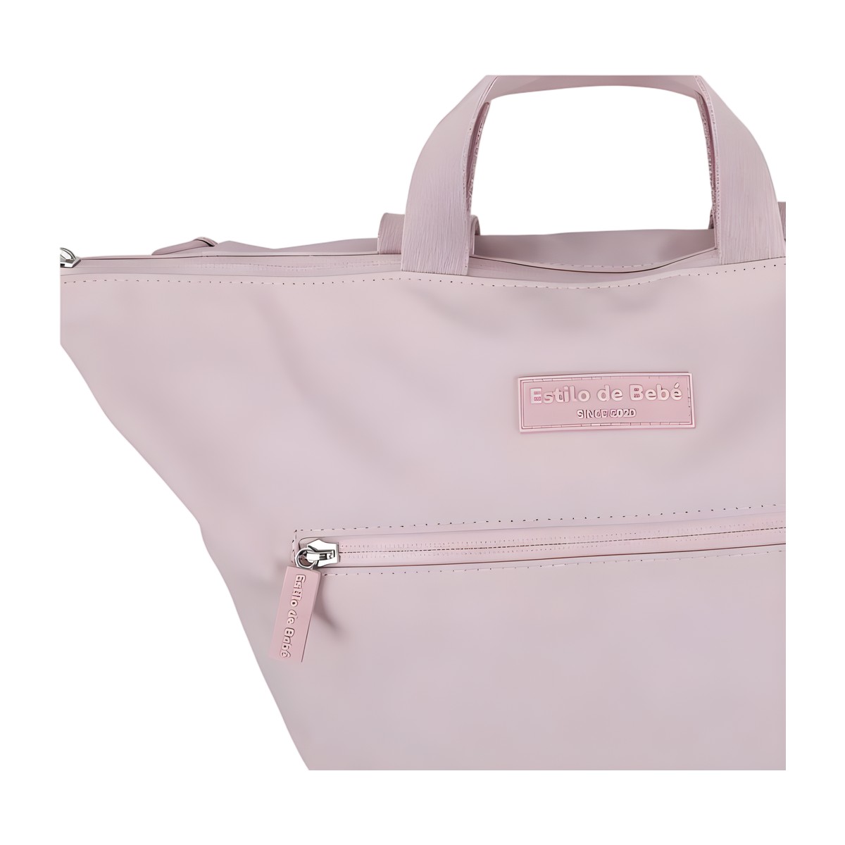 Mochila Maternal con Cambiador Unisex Impermeable Rosa Nude