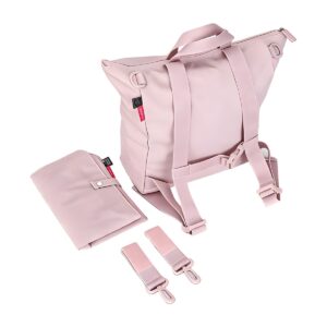 Mochila Maternal con Cambiador Unisex Impermeable Rosa Nude