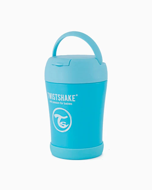 Termo para comida Twistshake azul pastel