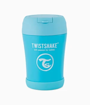 Termo para comida Twistshake azul pastel