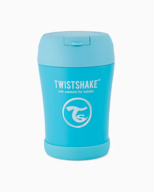 Termo para comida Twistshake azul pastel
