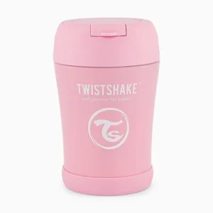 Termo para comida Twistshake rosado pastel
