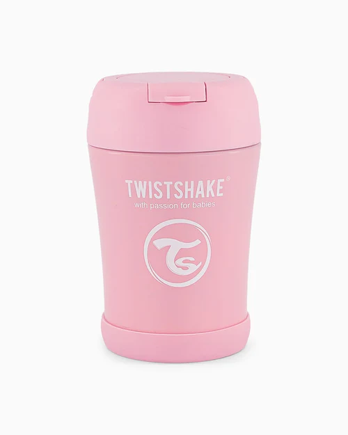 Termo para comida Twistshake rosado pastel