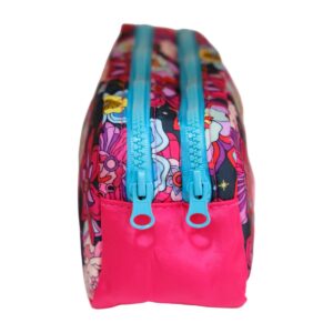 Estuche Doble Flowers – Cosmetiquero y Organizador Art Queen | Travel Size y Acolchado