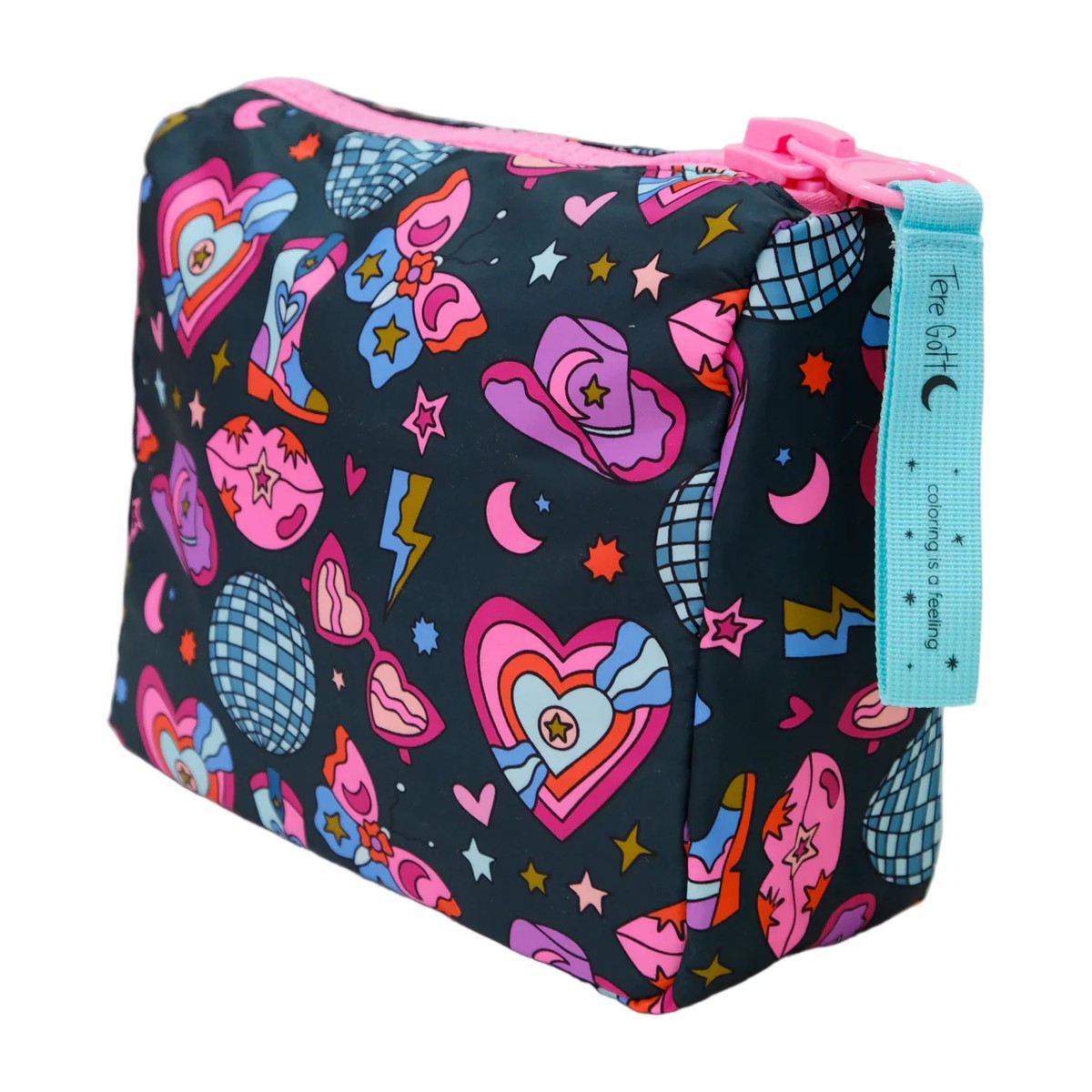 Estuche Cowgirl – Cosmetiquero y Bolso Art Queen | Acolchado y XL
