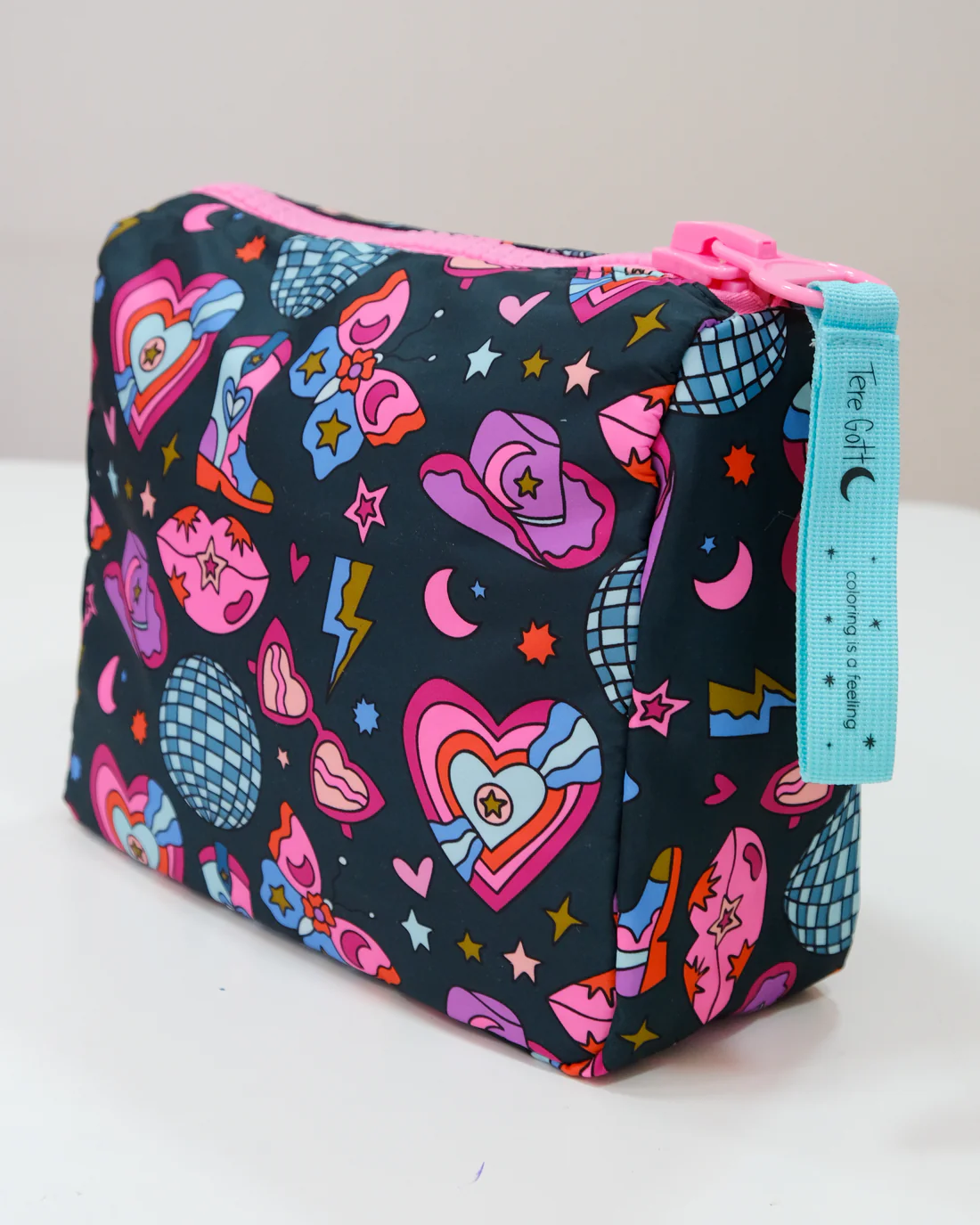 Estuche Cowgirl – Cosmetiquero y Bolso Art Queen | Acolchado y XL