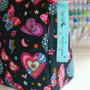 Estuche Cowgirl – Cosmetiquero y Bolso Art Queen | Acolchado y XL