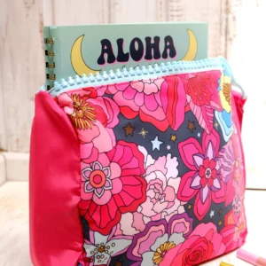 Estuche Flowers – Cosmetiquero y Bolso Art Queen | Acolchado y XL