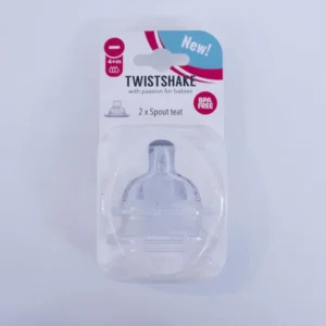 Boquilla Antiderrame Twistshake 2 Unidades – Tetina Antigoteo de Silicona sin BPA