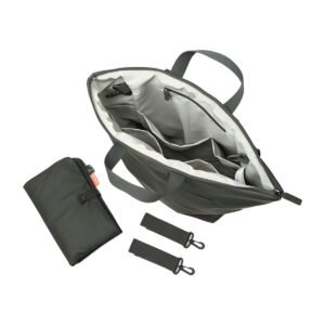 mochila pañalera unisex impermeable con cambiador para papás verde — Estilo de Bebé
