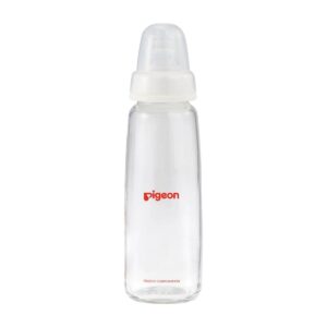Biberón Pigeon Boca Standard Vidrio 240 ml Anticólico