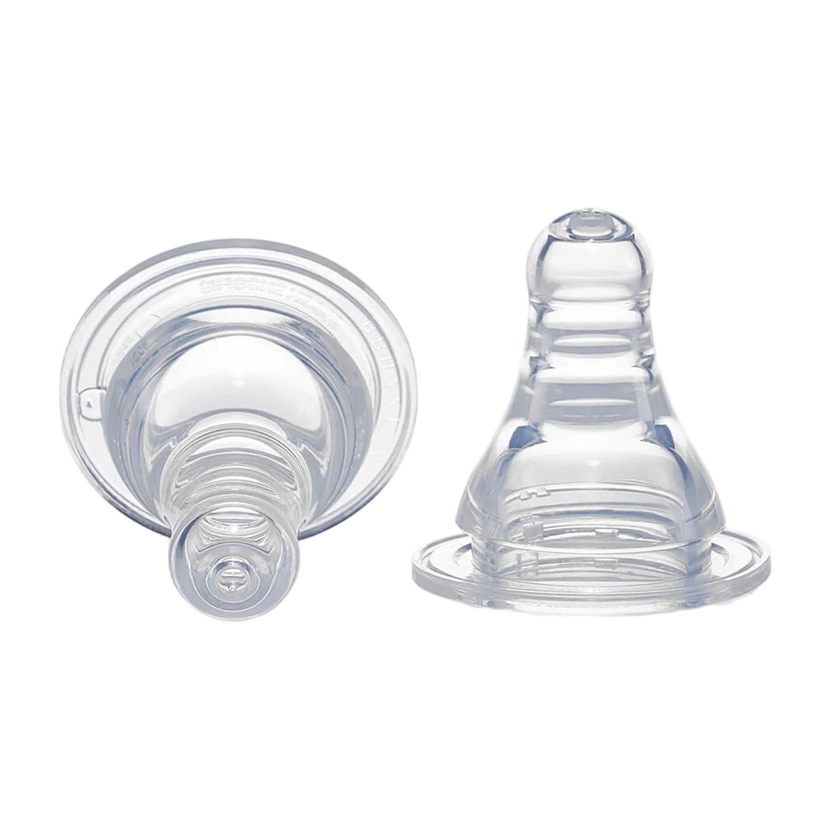 Biberón Pigeon Estándar De Vidrio 50 ml Blanco Anticólico Boca Standard