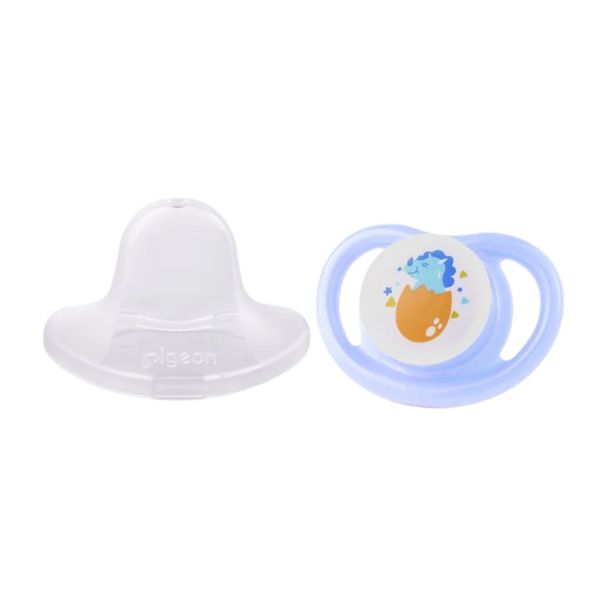 Chupete Pigeon Mini Light Talla S 0-6M Azul