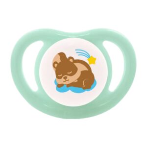 Chupete Pigeon Mini Light Talla S 0-6m Verde